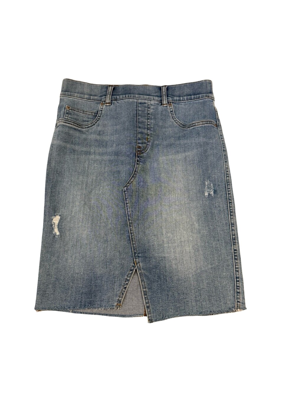 Spanx Blue Denim Jean Skirt - Size S